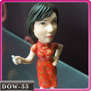 DOW-33嬌滴滴女生旗袍公仔，中國風旗袍，中國風的旗袍公仔最獨一無二